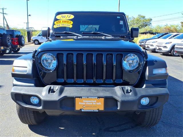 used 2021 Jeep Wrangler Unlimited car, priced at $29,958
