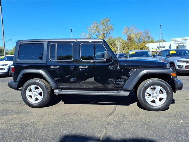 used 2021 Jeep Wrangler Unlimited car, priced at $29,958
