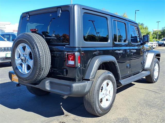 used 2021 Jeep Wrangler Unlimited car, priced at $29,958