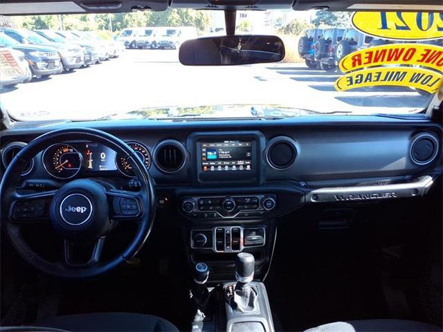 used 2021 Jeep Wrangler Unlimited car, priced at $29,958