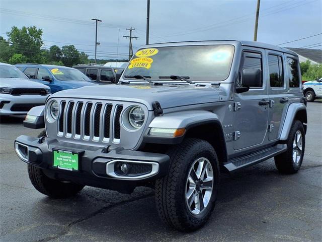 used 2020 Jeep Wrangler Unlimited car, priced at $26,594