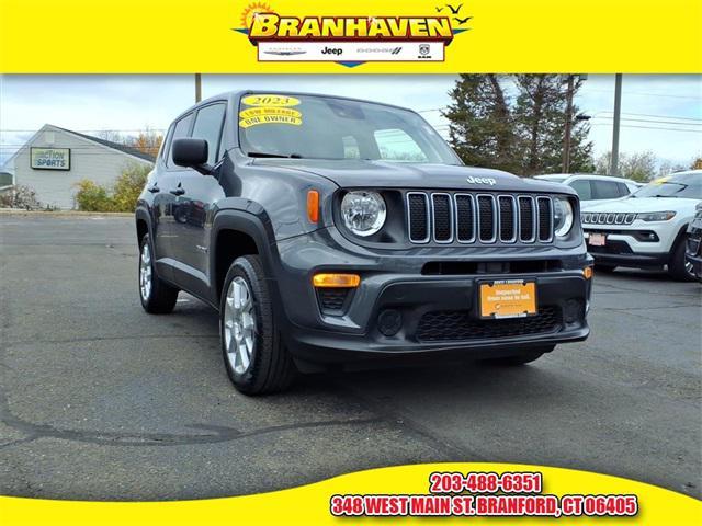 used 2023 Jeep Renegade car, priced at $21,788