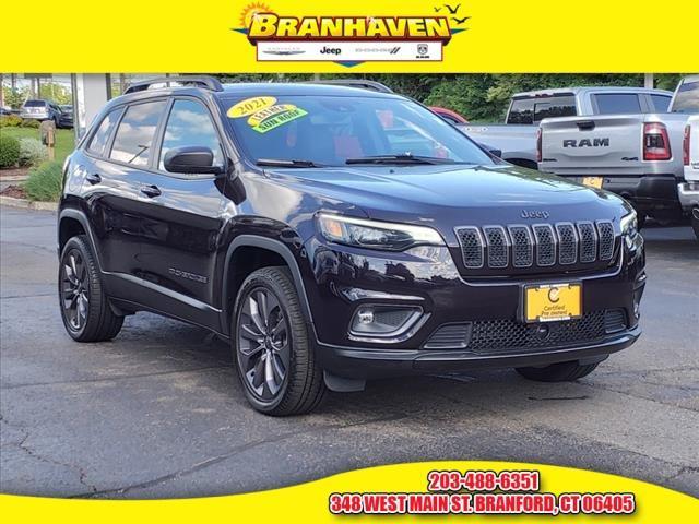 used 2021 Jeep Cherokee car, priced at $27,486