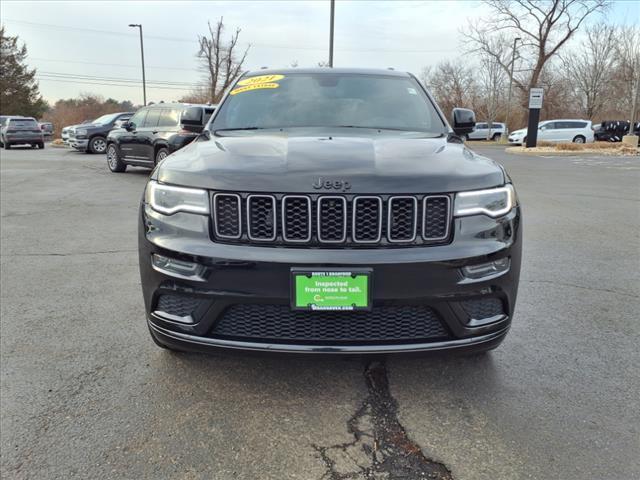 used 2021 Jeep Grand Cherokee car, priced at $27,764