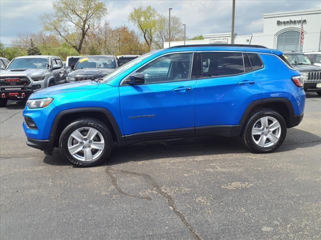 used 2022 Jeep Compass car, priced at $24,602