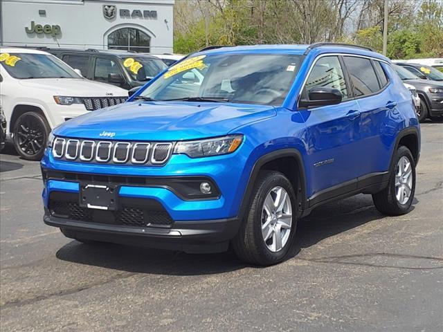 used 2022 Jeep Compass car, priced at $24,602