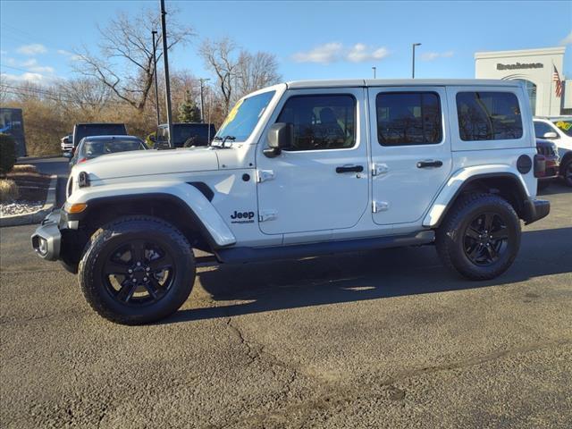 used 2021 Jeep Wrangler Unlimited car, priced at $37,268