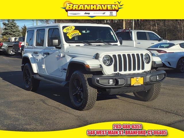 used 2021 Jeep Wrangler Unlimited car, priced at $36,802