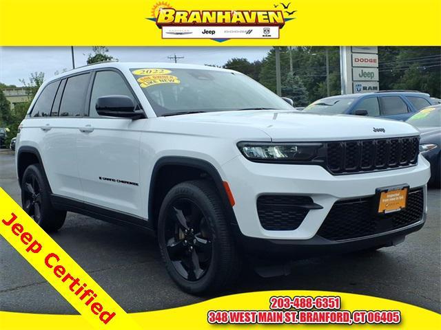 used 2022 Jeep Grand Cherokee car, priced at $32,441