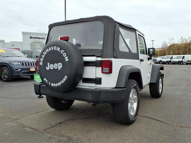 used 2018 Jeep Wrangler JK car, priced at $20,996