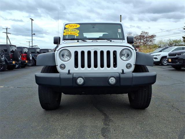 used 2018 Jeep Wrangler JK car, priced at $20,996