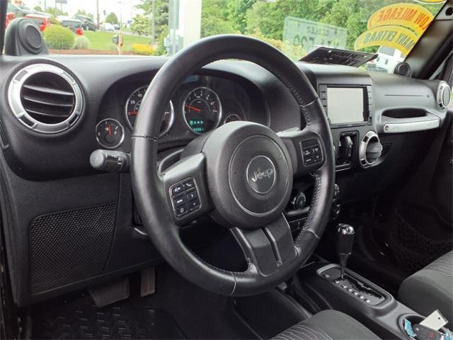 used 2011 Jeep Wrangler Unlimited car, priced at $15,596