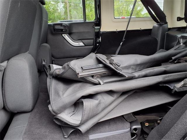 used 2011 Jeep Wrangler Unlimited car, priced at $15,596