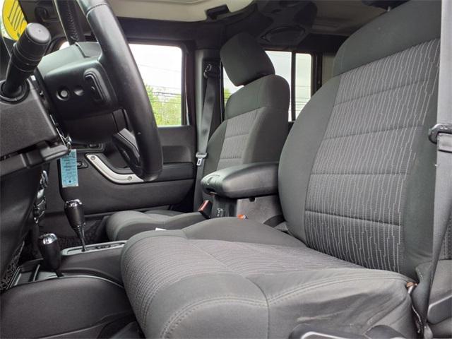 used 2011 Jeep Wrangler Unlimited car, priced at $15,596