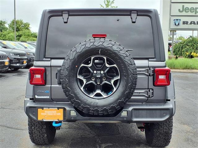 used 2022 Jeep Wrangler Unlimited 4xe car, priced at $38,297