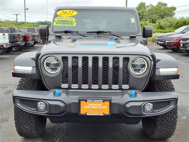 used 2022 Jeep Wrangler Unlimited 4xe car, priced at $38,297
