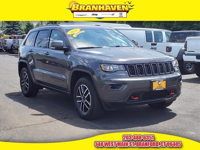 used 2021 Jeep Grand Cherokee car, priced at $34,003