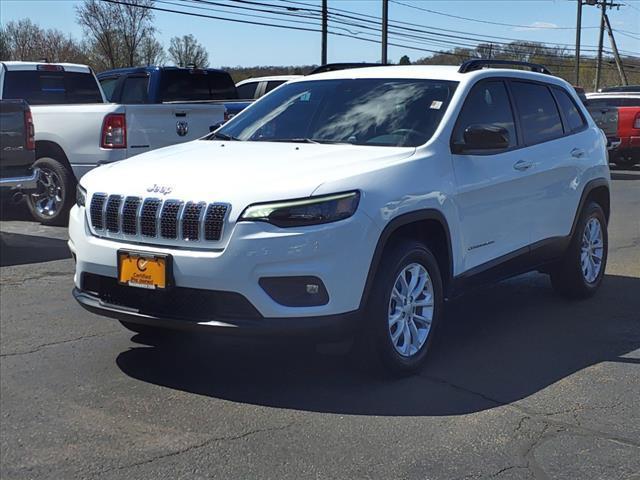 used 2022 Jeep Cherokee car, priced at $28,221
