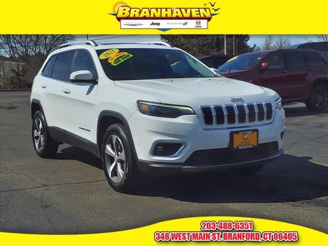 used 2021 Jeep Cherokee car, priced at $25,316