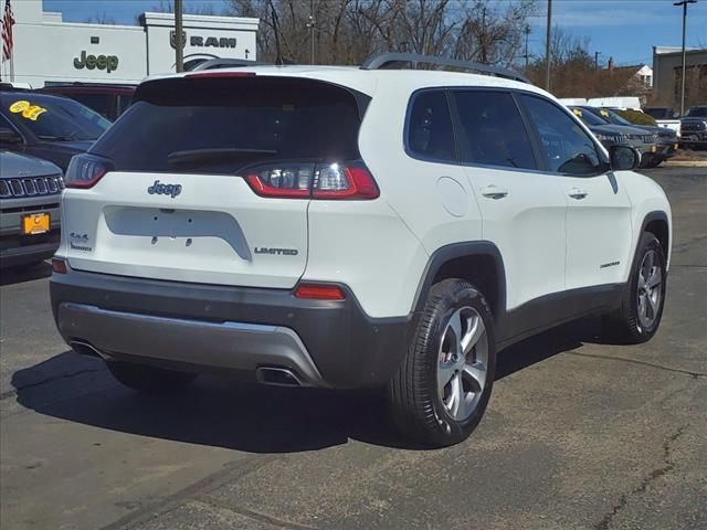 used 2021 Jeep Cherokee car, priced at $25,481