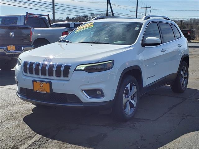 used 2021 Jeep Cherokee car, priced at $25,481