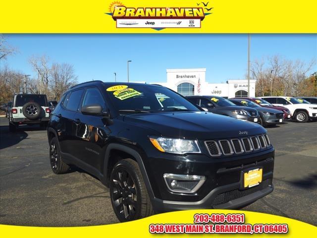 used 2021 Jeep Compass car, priced at $20,992