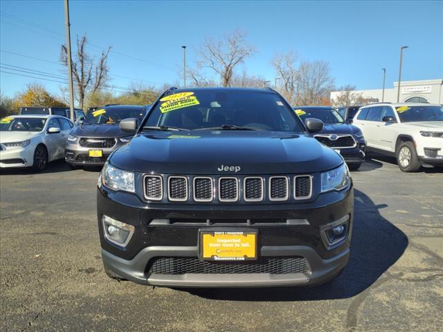 used 2021 Jeep Compass car, priced at $20,992