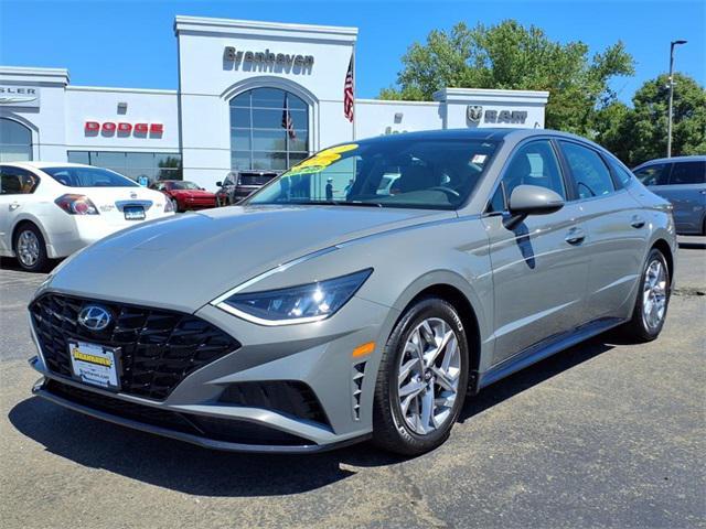 used 2021 Hyundai Sonata car, priced at $18,867