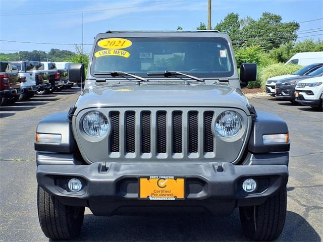 used 2021 Jeep Wrangler Unlimited car, priced at $29,578