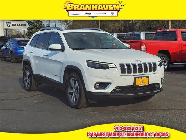 used 2021 Jeep Cherokee car, priced at $25,864