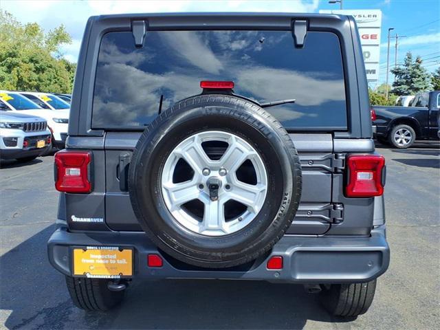 used 2021 Jeep Wrangler Unlimited car, priced at $31,786