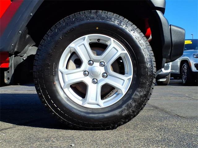 used 2023 Jeep Wrangler car, priced at $26,920