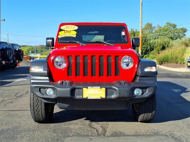 used 2023 Jeep Wrangler car, priced at $26,920