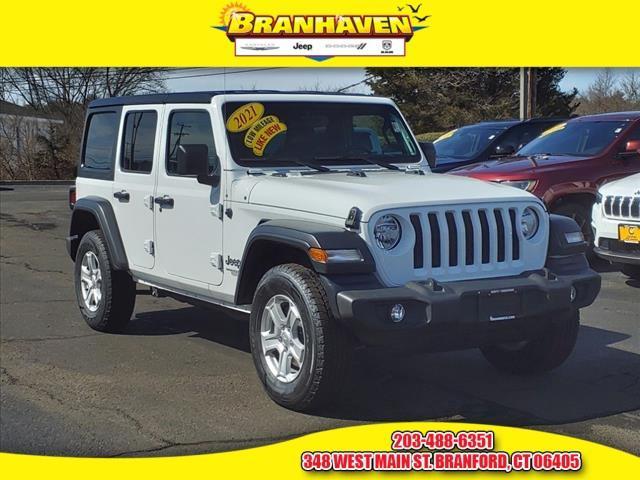 used 2021 Jeep Wrangler Unlimited car, priced at $32,811