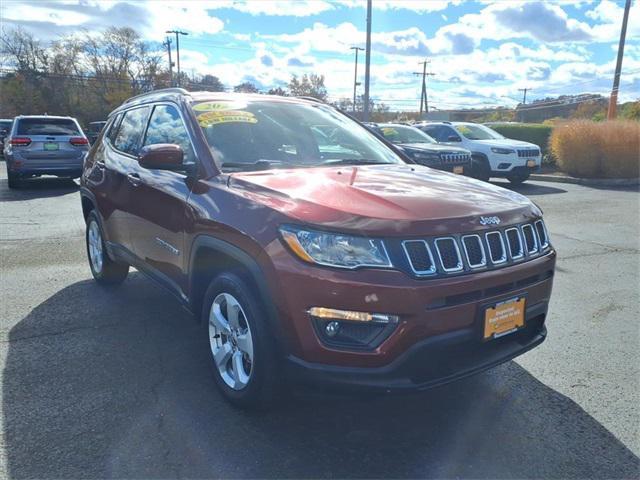 used 2021 Jeep Compass car, priced at $20,768