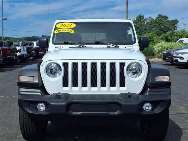 used 2021 Jeep Wrangler Unlimited car, priced at $33,488