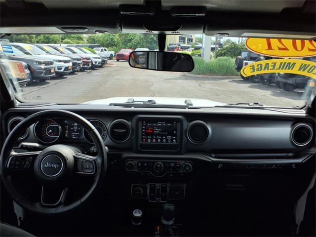 used 2021 Jeep Wrangler Unlimited car, priced at $33,488