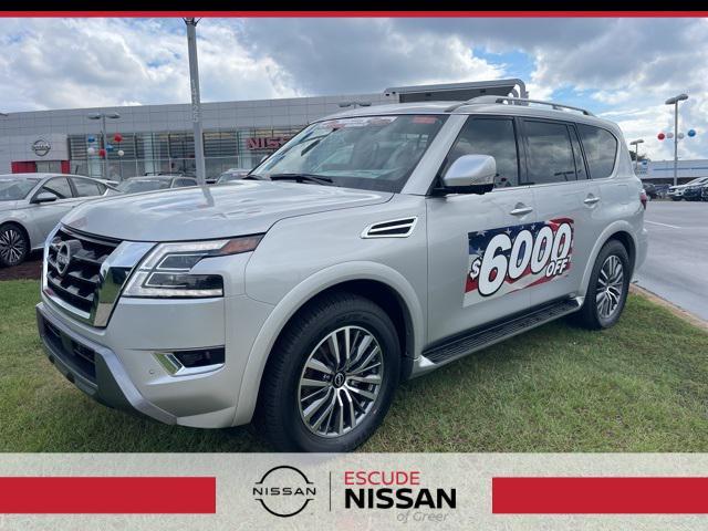 new 2024 Nissan Armada car, priced at $59,999