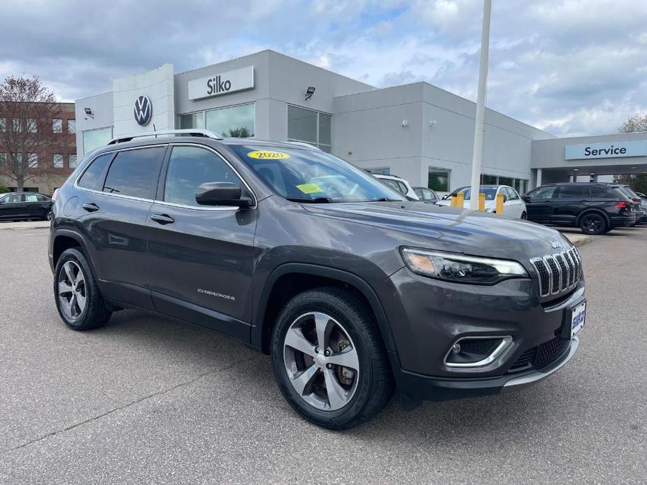 used 2020 Jeep Cherokee car, priced at $24,236