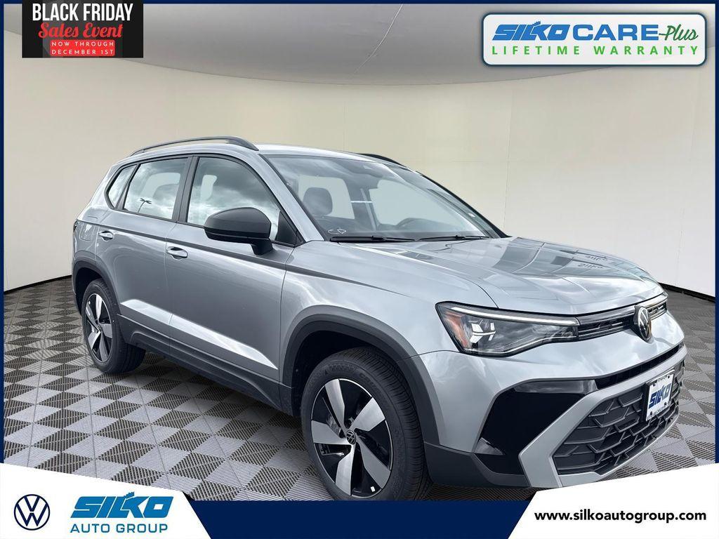 new 2025 Volkswagen Taos car, priced at $27,374