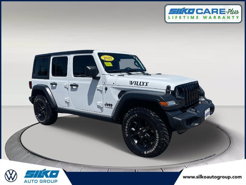 used 2020 Jeep Wrangler Unlimited car, priced at $34,618