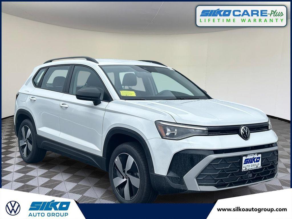 new 2025 Volkswagen Taos car, priced at $28,062