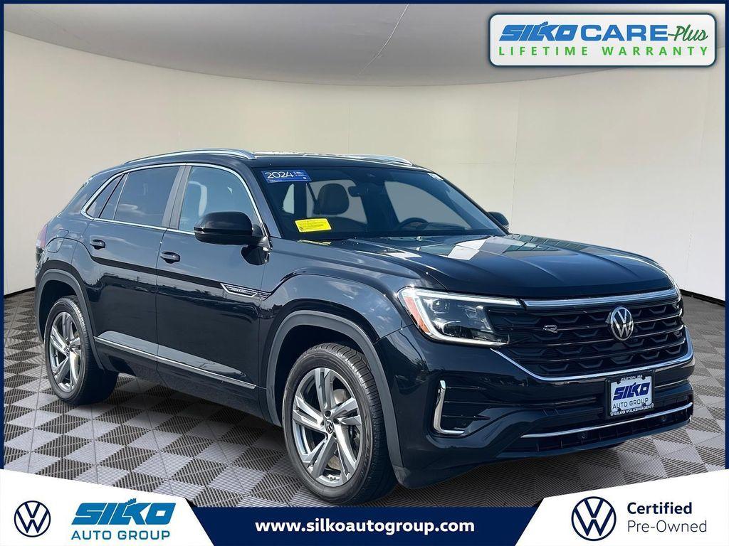 used 2024 Volkswagen Atlas Cross Sport car, priced at $38,625