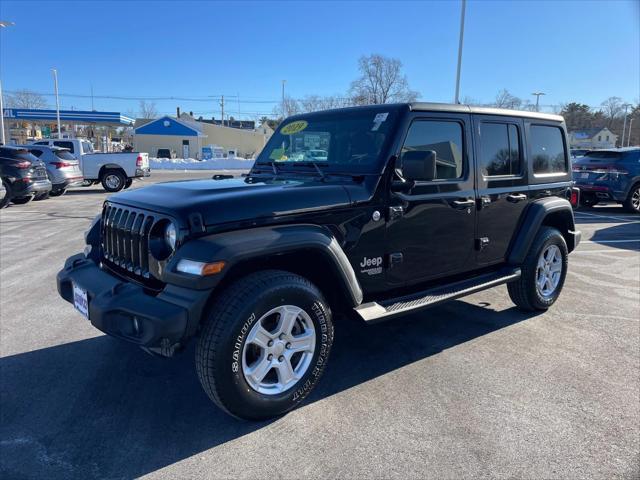 used 2019 Jeep Wrangler Unlimited car, priced at $21,581