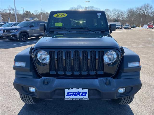 used 2019 Jeep Wrangler Unlimited car, priced at $21,581