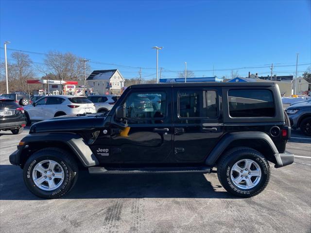 used 2019 Jeep Wrangler Unlimited car, priced at $21,581