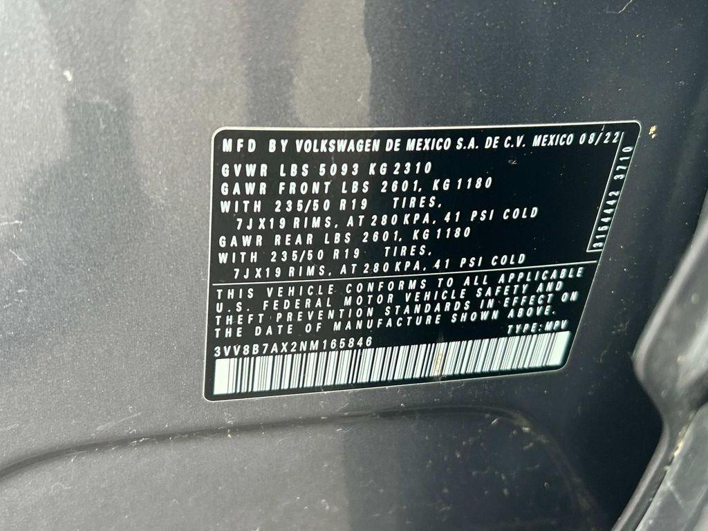 used 2022 Volkswagen Tiguan car, priced at $25,495