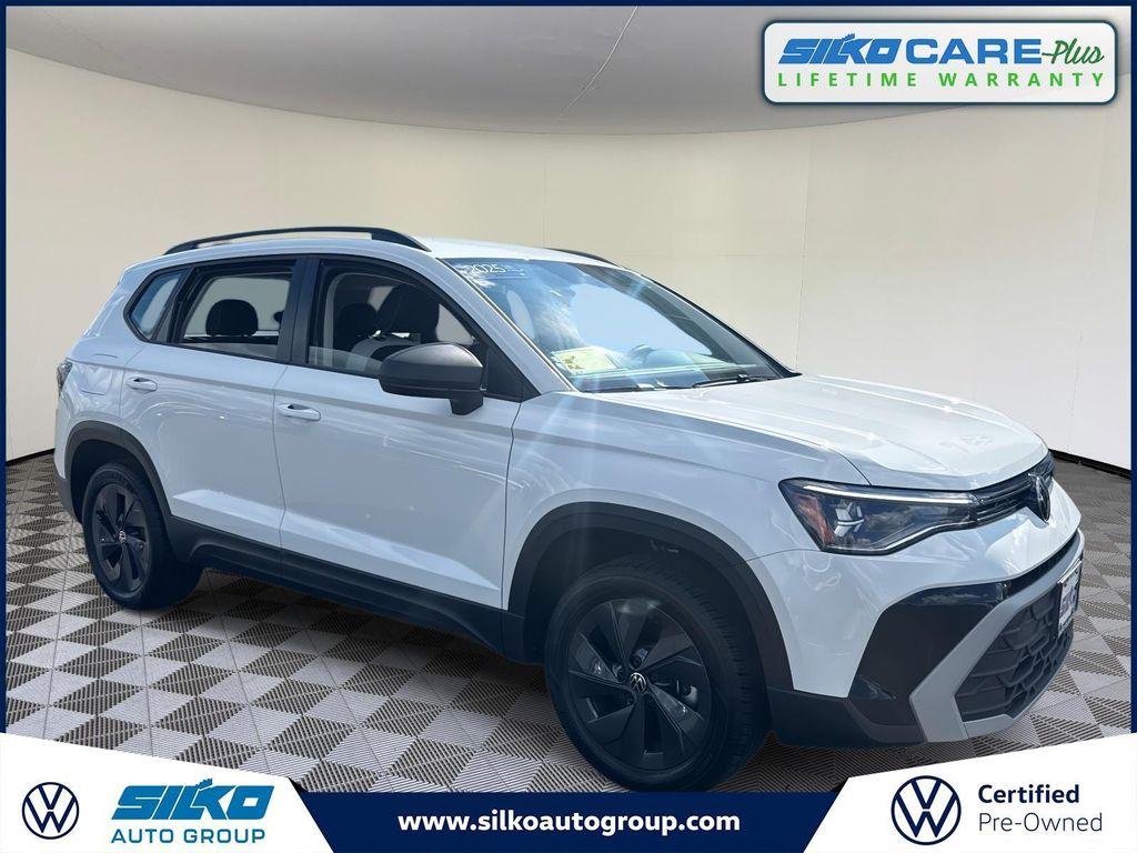 used 2025 Volkswagen Taos car, priced at $23,489