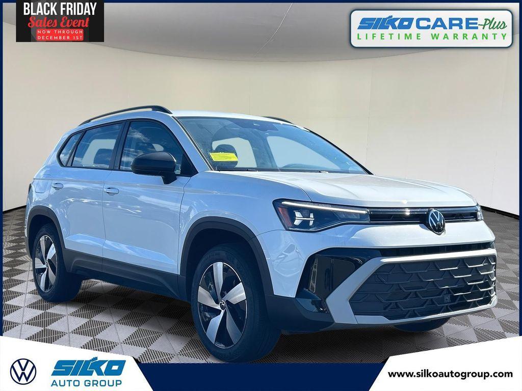 new 2025 Volkswagen Taos car, priced at $25,889