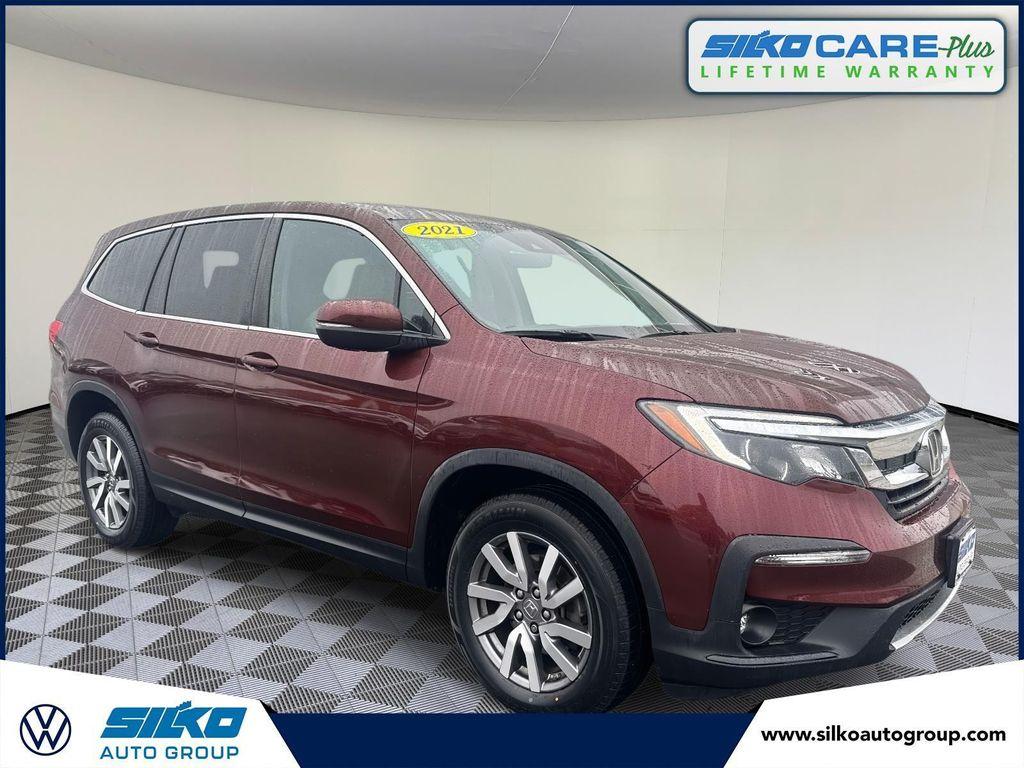 used 2021 Honda Pilot car, priced at $29,321